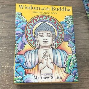 Wisdom of the Buddha Mindfulness Deck with Book - Colorful Illustrated Card Set